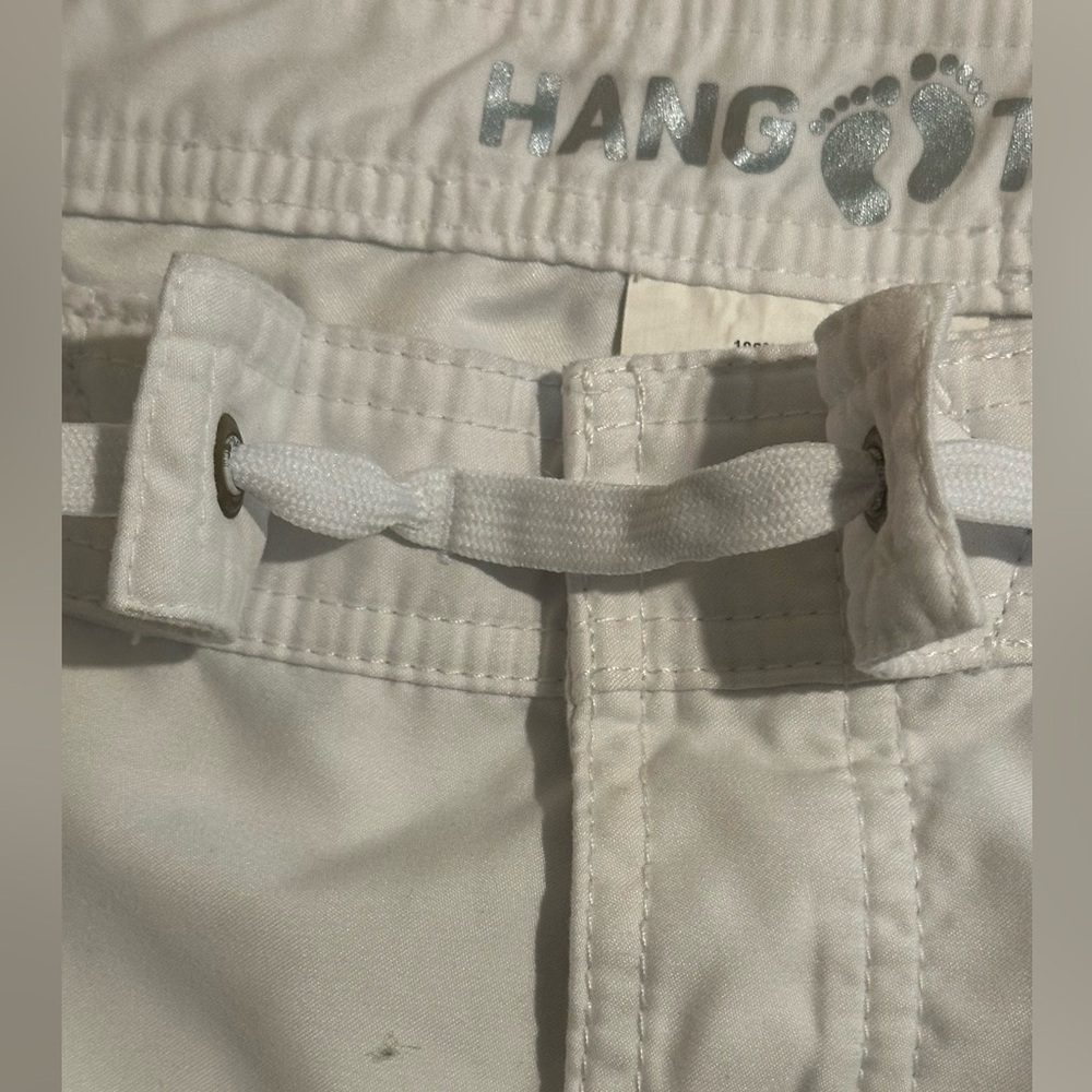 Hang Ten women’s white polyester shorts,size 5. - Picture 8 of 11